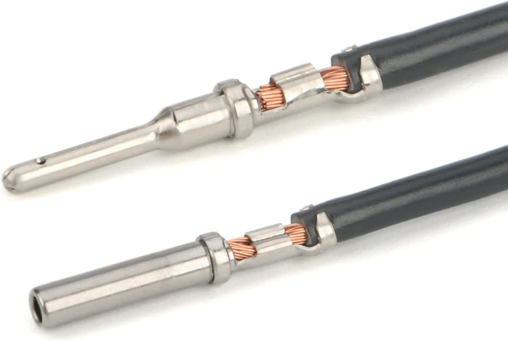 IWISS DEUTSCH DT Connector Kit in 2,3,4,6,8,12 Pin Configurations, Size 16 Stamped Formed Contacts, Ideal for Automotive Aftermarket Service, 519PCS