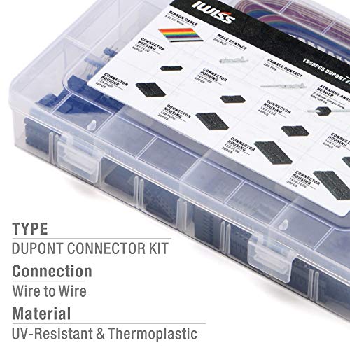 Wire-to-Wire Dupont Connector Kit