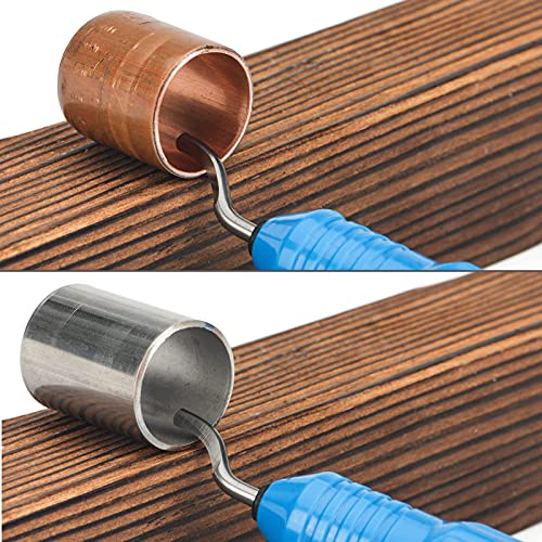 iCrimp Tubing Cutter Tube Deburring Tool Combo, Pipe Cutter for 3/16-in to 1 1/4-in Dia. Aluminum, Copper, PVC, Stainless Steel Tubes