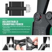 Wire Rope Crimping Tool adjustable crimping force