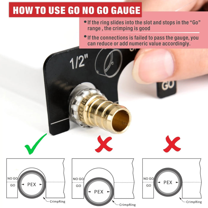 how to use Go/No-Go Gauge