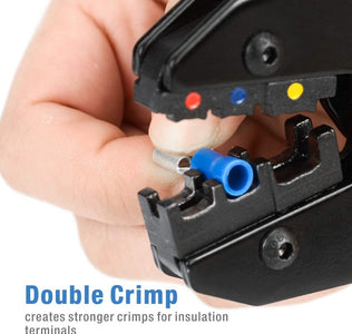 Insulated Terminal Crimping Tool Set with 285pcs Connectors — iCrimp Tools