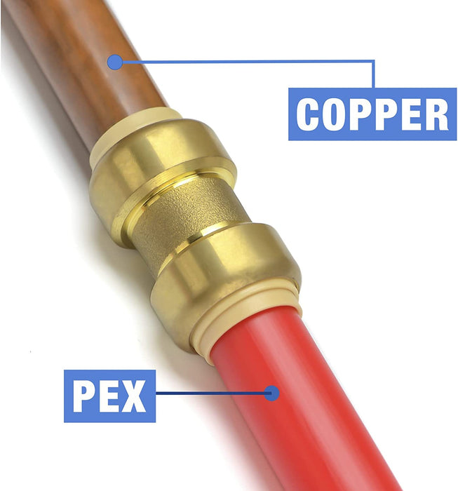 fit copper and PEX