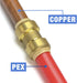 fit copper and PEX