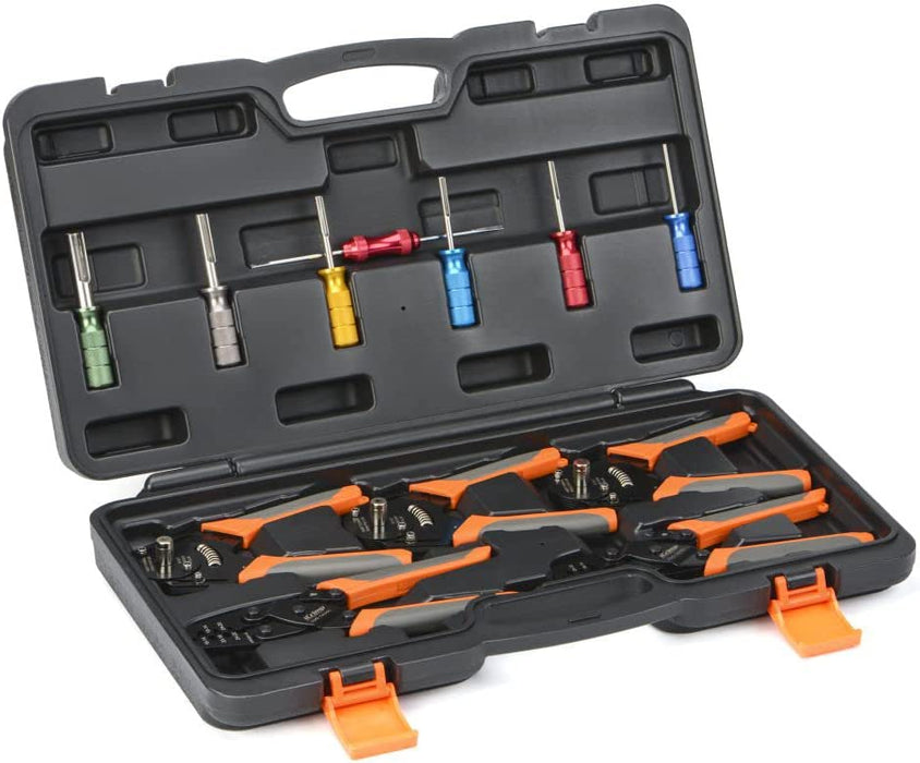 Closed Barrel Crimper, Deutsch Connector Crimping Tool Kit