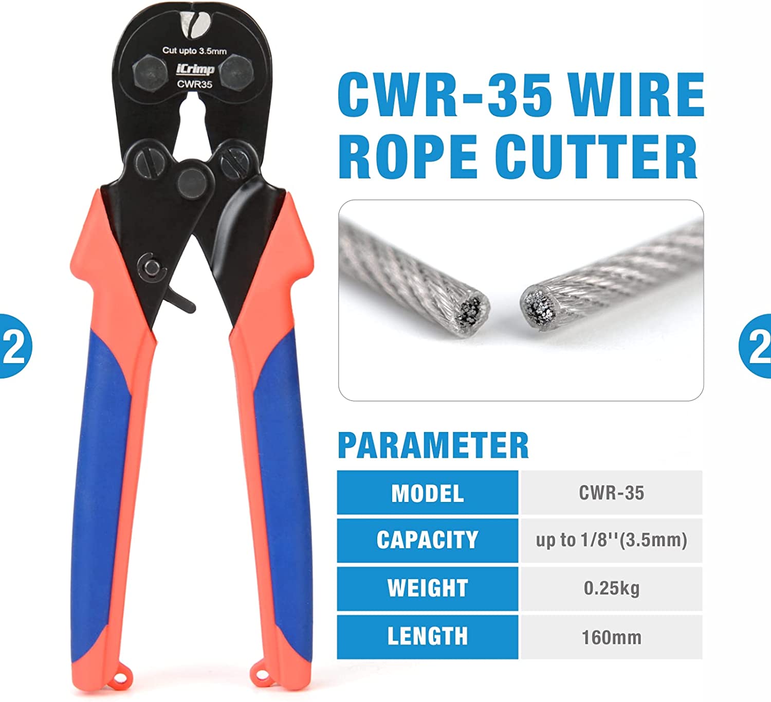 Wire Rope Swager for 3/64