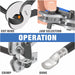 Operations guide of Battery Cable Lug Crimping Tool