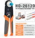 HD-2612D Adjustable pin crimp tool