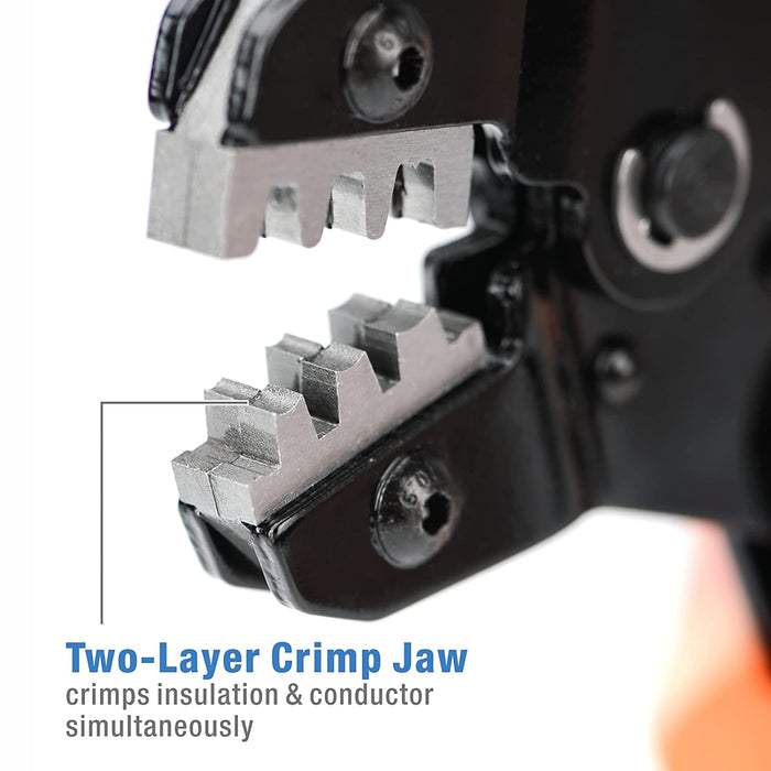two layer crimper jaw