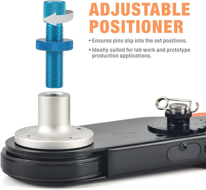 Adjustable positioner of Deutsch Crimper 