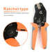 ratchet type Crimping Tools