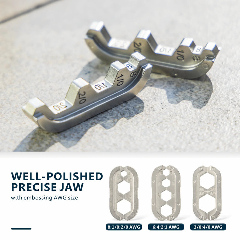 Well polished precise jaw