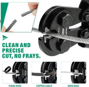 Clean and precise cut, no frays