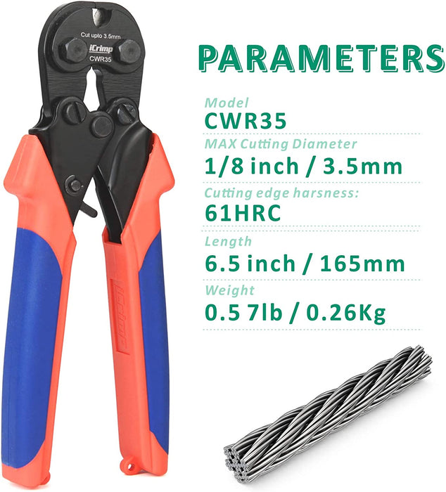 Wire Rope Cutter Parameters