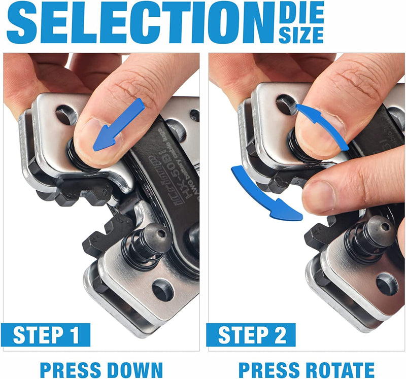 different size of jaw