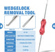Wedgelock removal tool