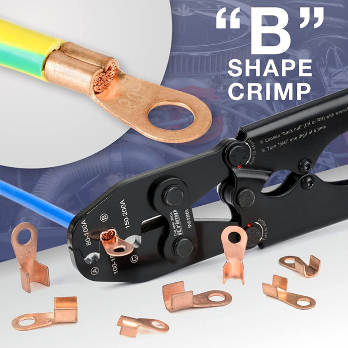 B Shape crimp