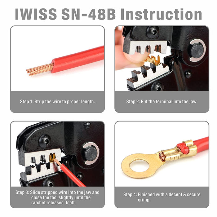 Pin Crimping Tools SN-48B Instruction