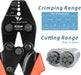 Wire Rope Crimping Tool crimping range