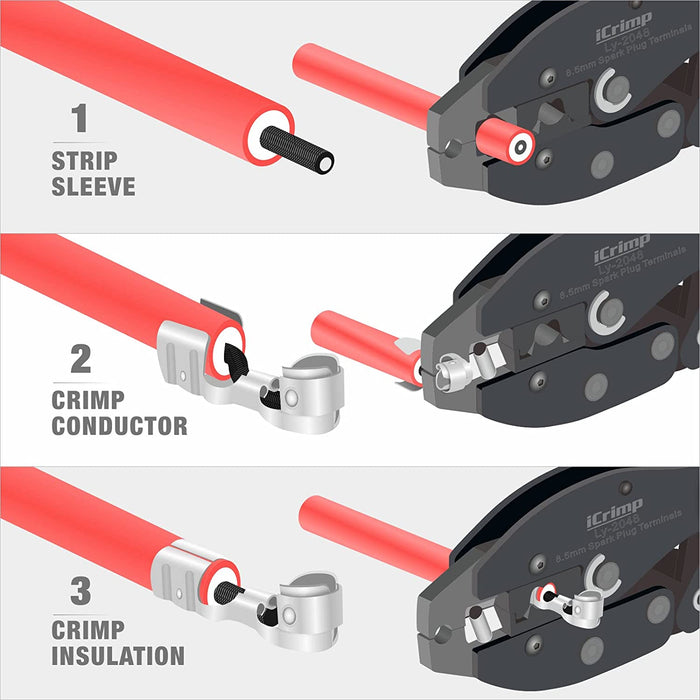 Quick guide of Ratchet Spark Plug Wire Crimper
