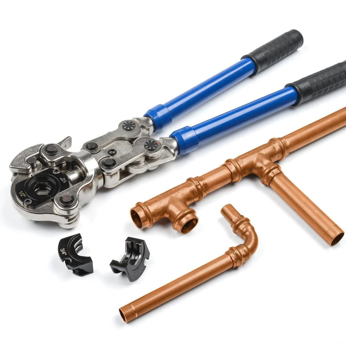 iCrimp Copper Pipe Pressing Tool Kit with Cutter & Deburring Tool