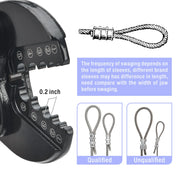 Wire Rope Crimping Tool qualified result