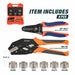 Quick Change Wire Crimping Tool Set