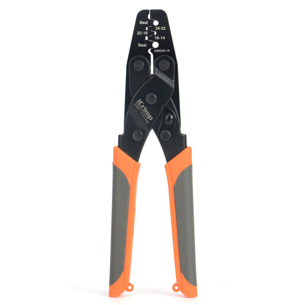 Delphi Weather Pack Connector Crimper, Metri Pack Crimping Tool, AWG24-14 Wire Crimper