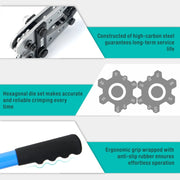 Characteristics of HX-120B Wire Terminal Crimping Tool